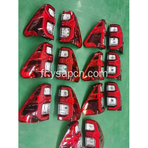 2021 Hilux LED Taillights Fights Red